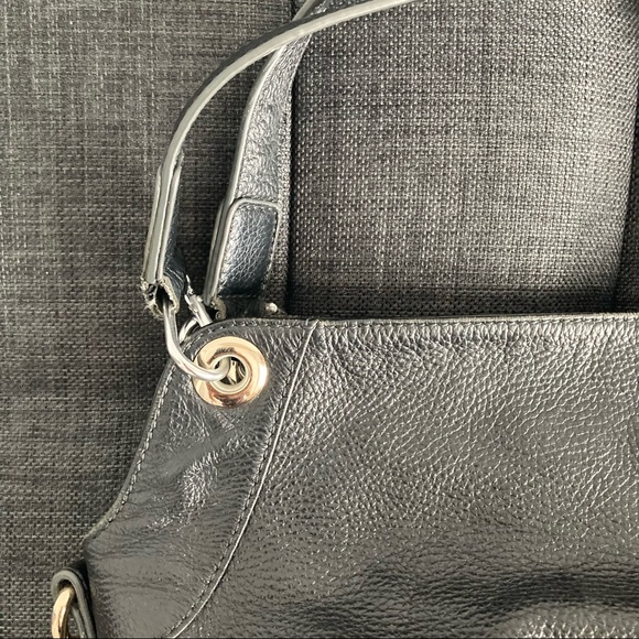 Black leather purse - Picture 3 of 3